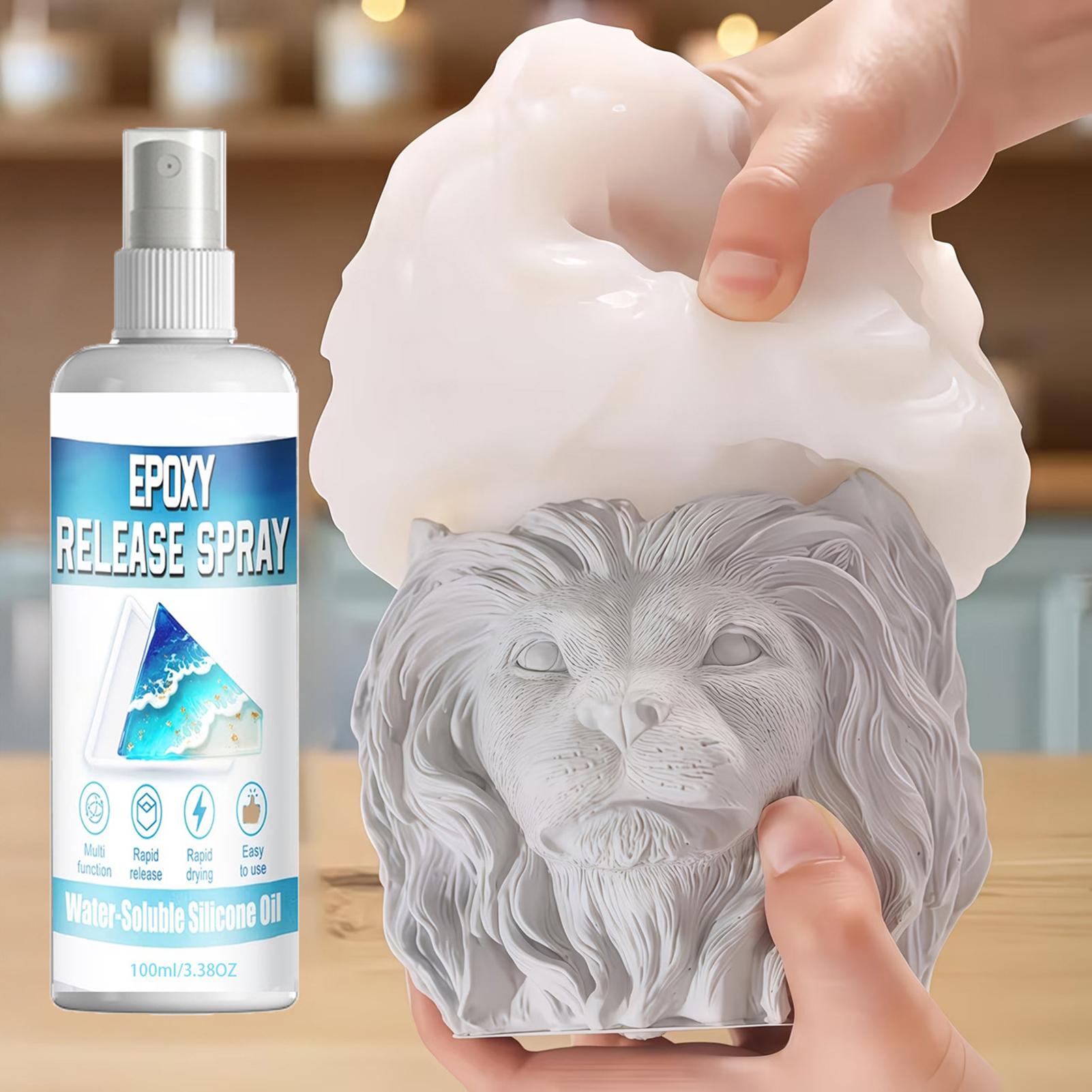 Soap Making Molds - 100ml Silicone Release Spray Epoxy Release