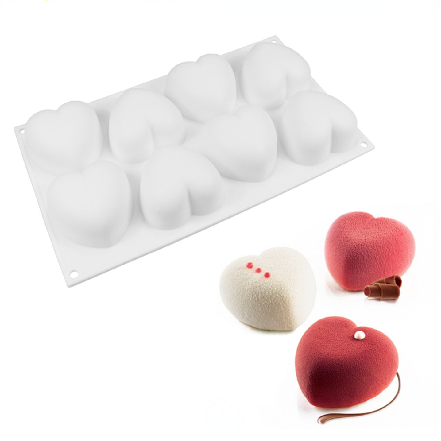 Soap Making Experiment - Love Heart Silicone Soap Mold Handmade
