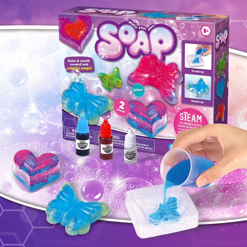 Soap Making Experiment - DIY Soap Making Kit STEM Science