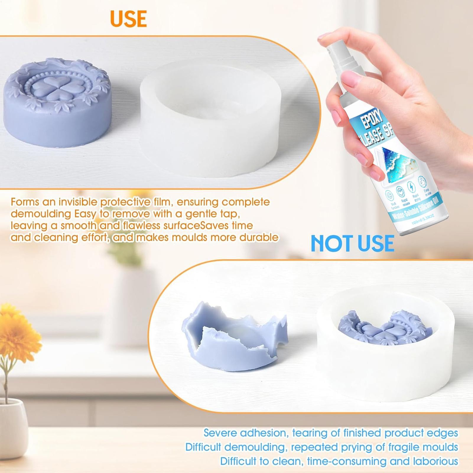100ml Silicone Release Spray E - Soap Making Molds recension och pris
