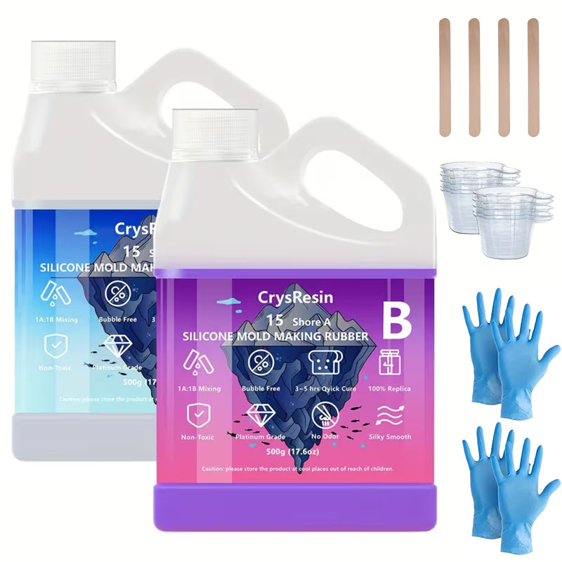 500ml 2 Bottles Liquid Silicon - Soap Making Liquid recension och pris