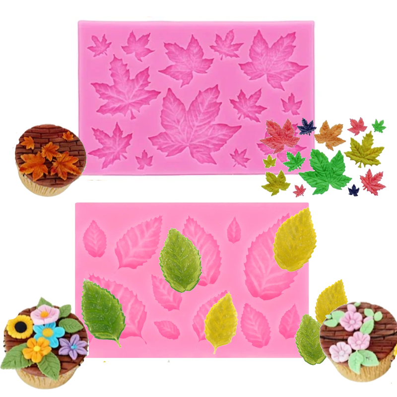 Maple Leaf Silicone Mold Set f - Soap Making Molds recension och pris