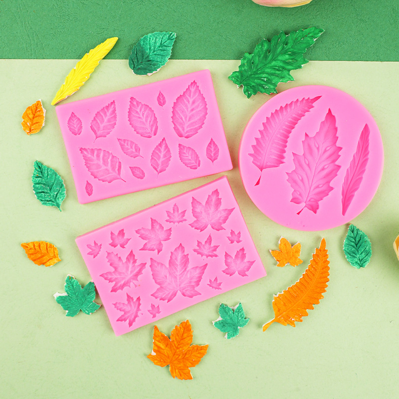 Maple Leaf Silicone Mold Set f - Soap Making Molds recension och pris