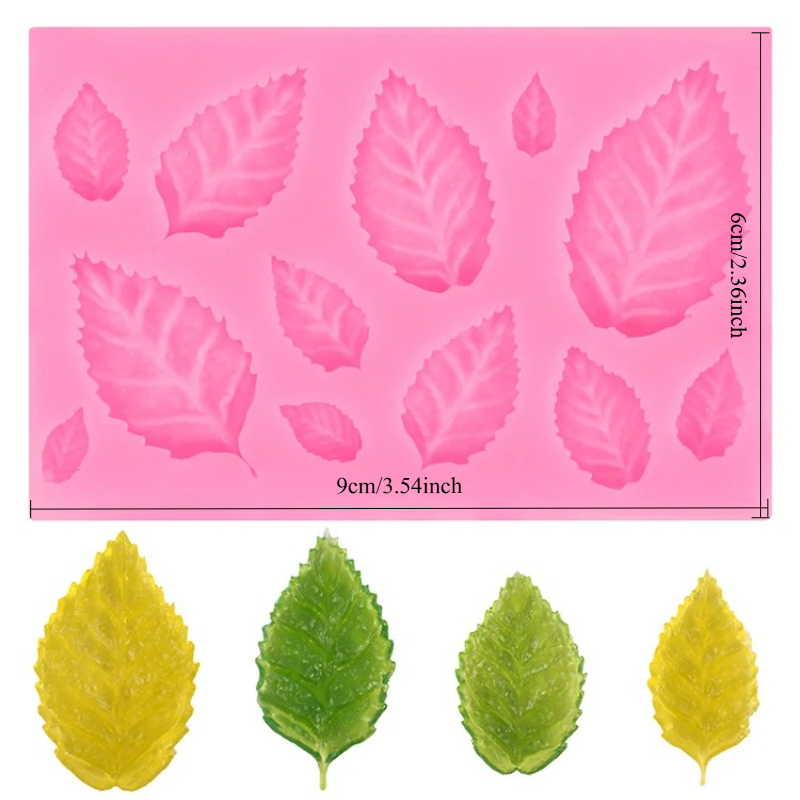 Maple Leaf Silicone Mold Set f - Soap Making Molds recension och pris