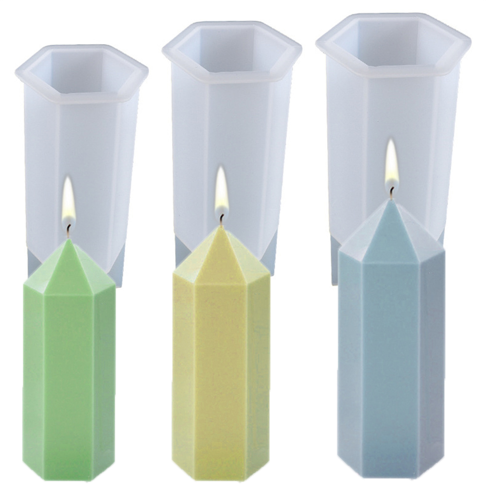3D Hexagonal Column Candle Mol - Soap Making Experiment recension och pris