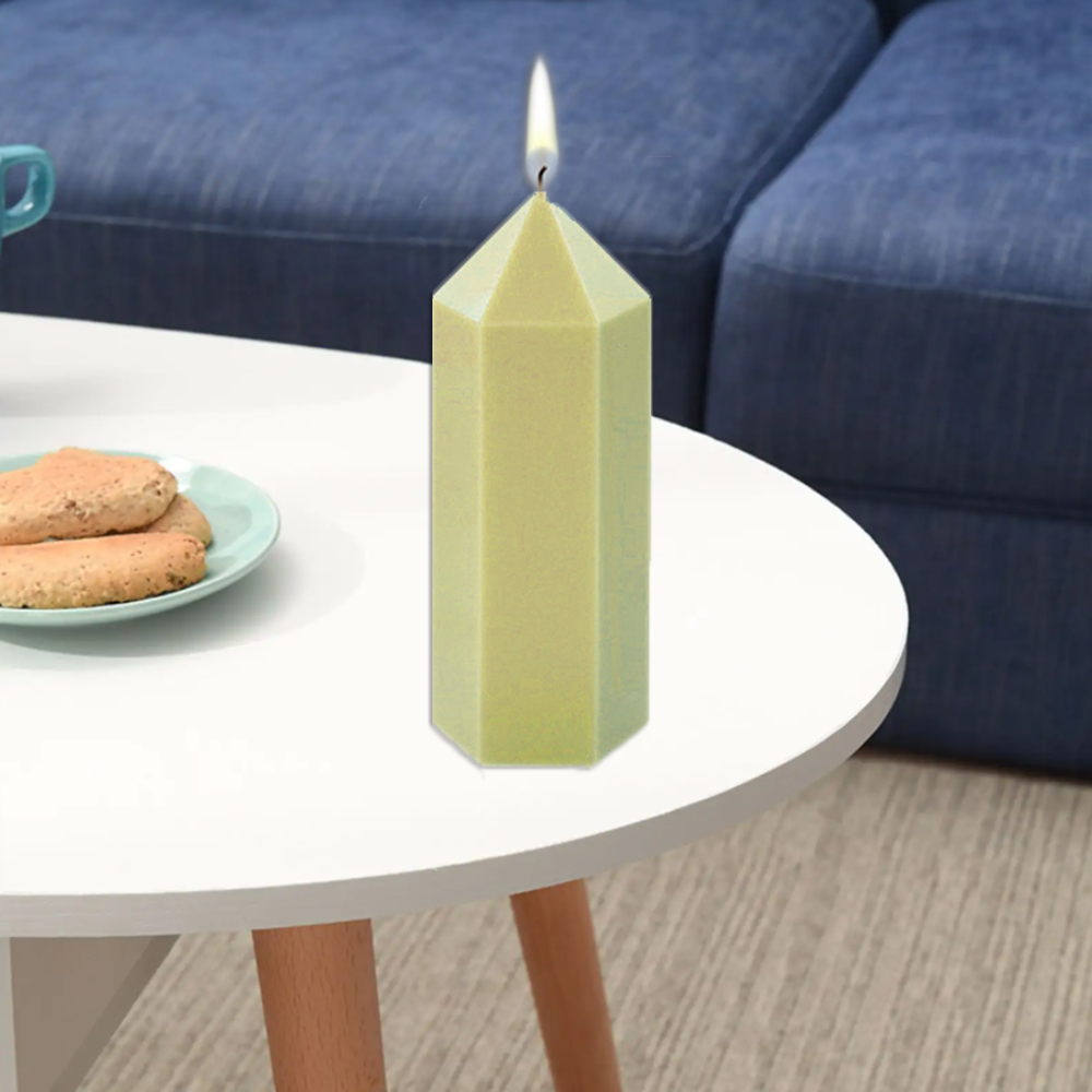 3D Hexagonal Column Candle Mol - Soap Making Experiment recension och pris