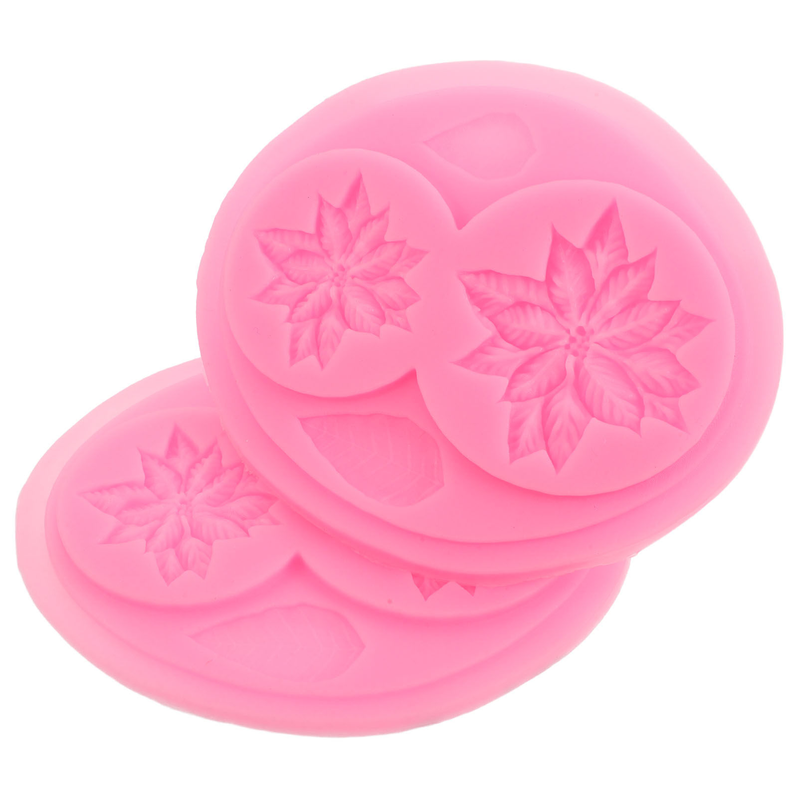 2Pcs Floral Silicone Molds for - Soap Making Molds recension och pris