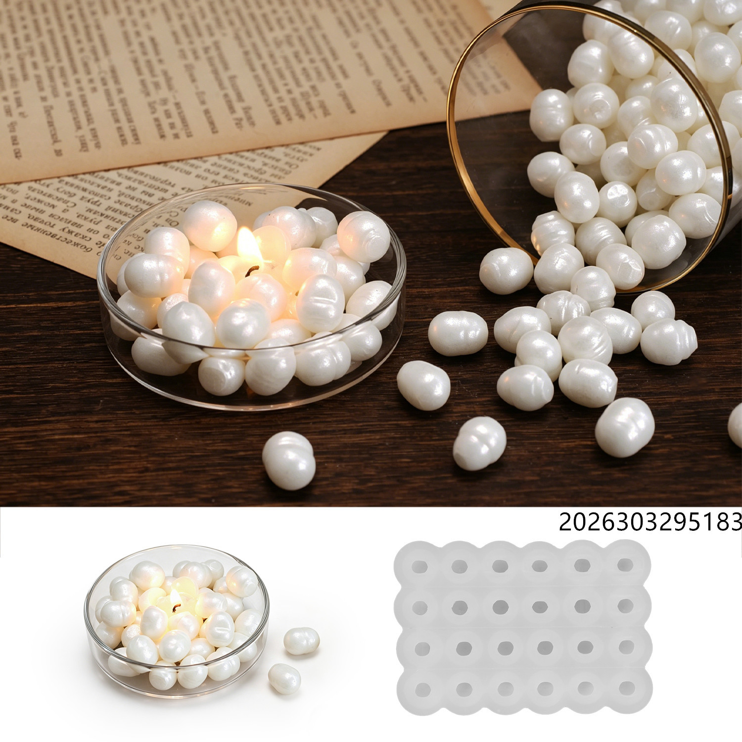 Healing Ocean Pearl Mirror Wax - Soap Making Scents recension och pris