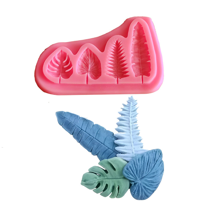 Palm Leaves And Turtle Leaf Si - Soap Making Molds recension och pris