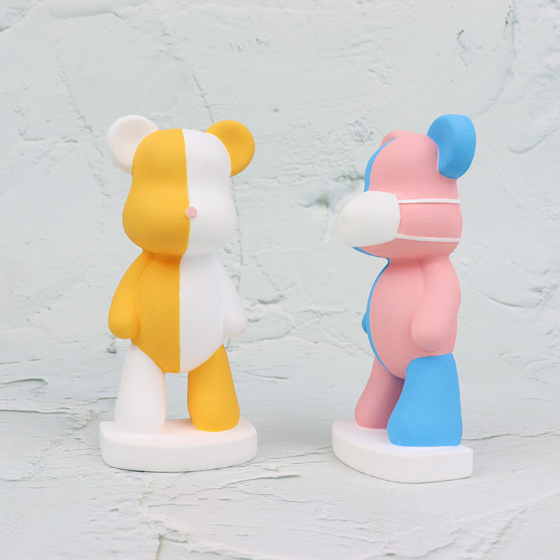 3D Cartoon Bear Silicone Candl - Soap Making Experiment recension och pris