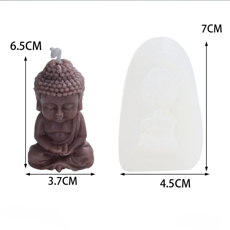 3d Maitreya Silicone Candle Mo - Soap Making Scents recension och pris