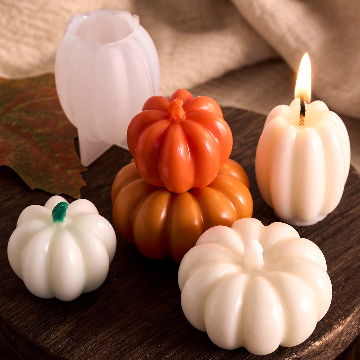 Halloween Pumpkin Silicone Mol - Soap Making Scents recension och pris