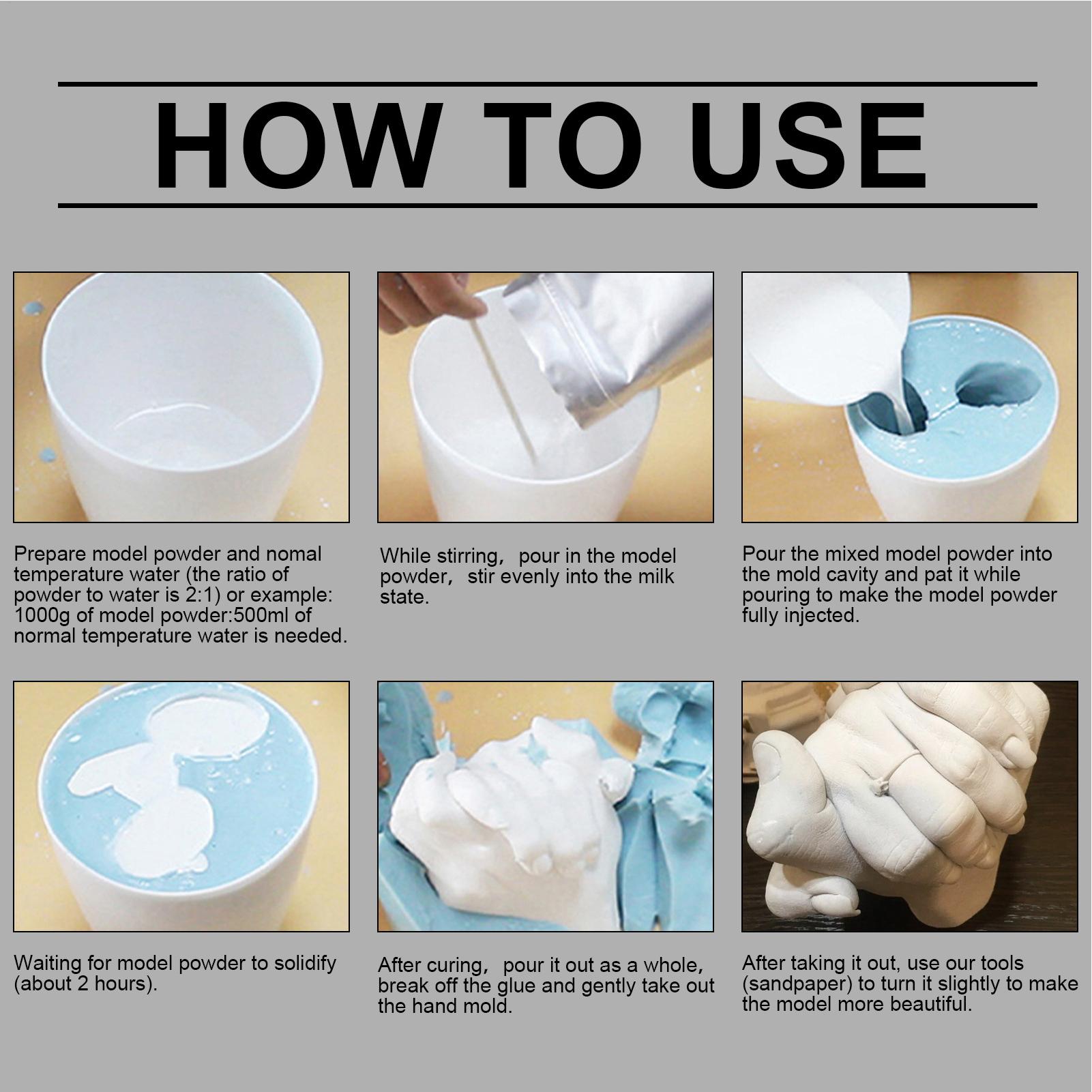 Baby Hand And Foot Casting Kit - Soap Making Experiment recension och pris