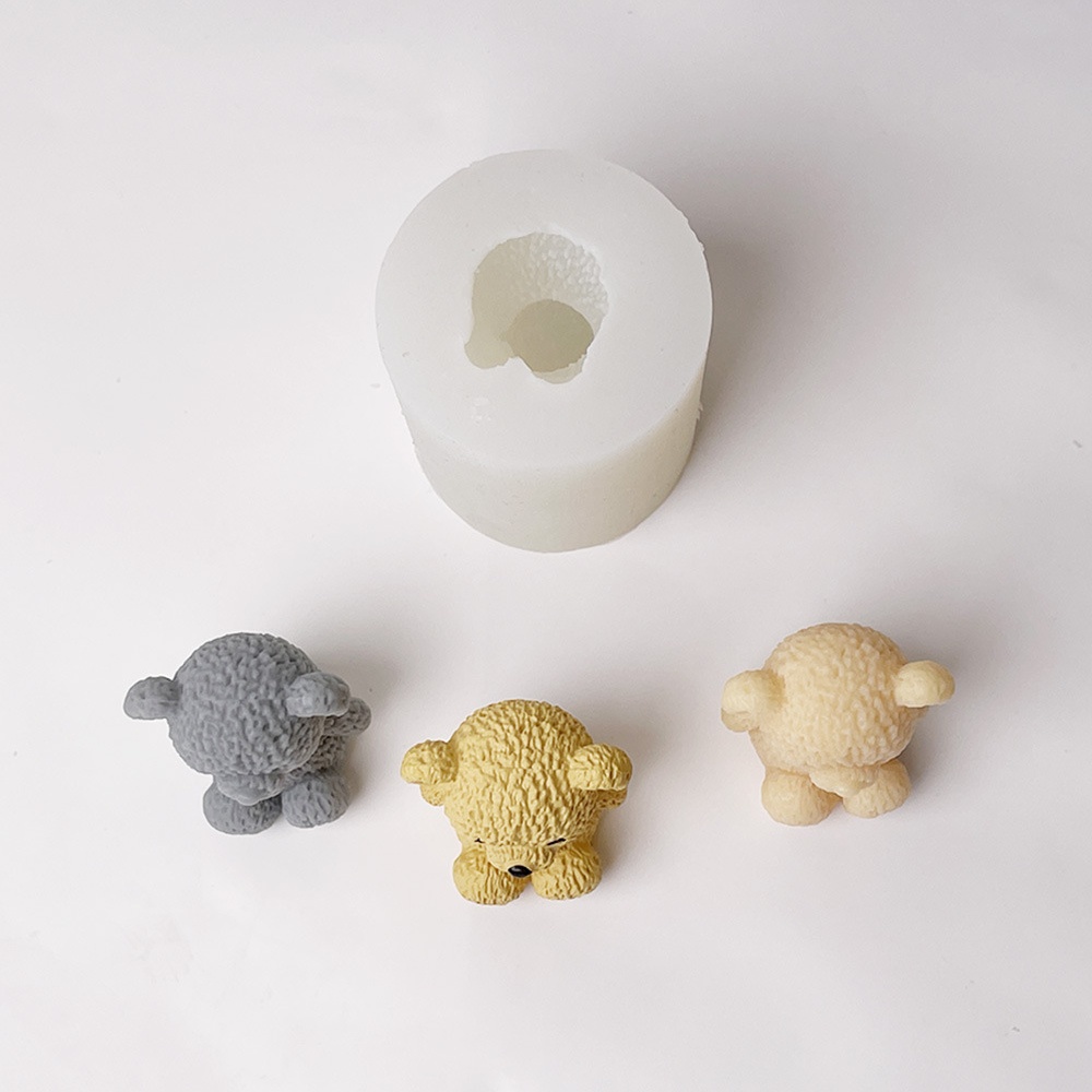 3D Cute Bear Candle Making Mou - Soap Making Scents recension och pris