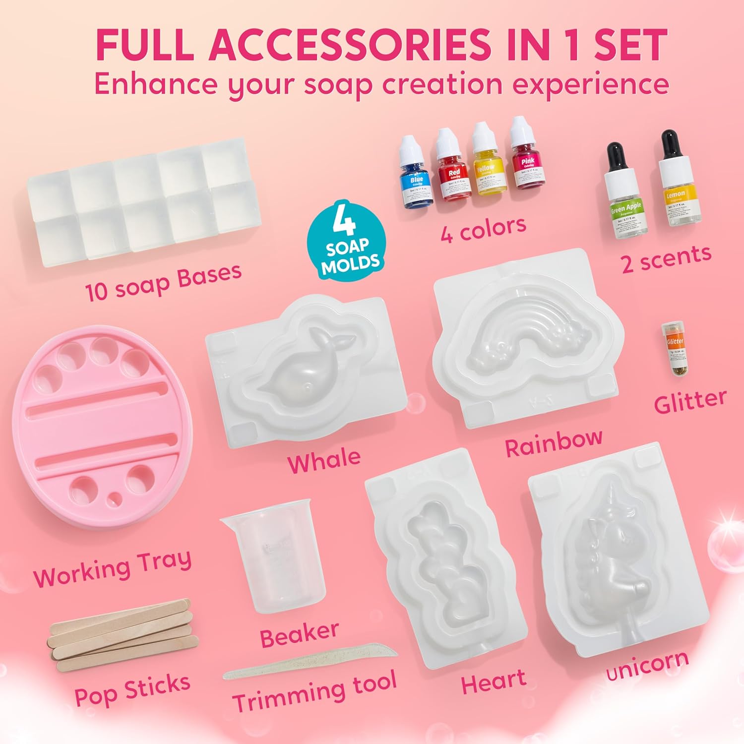 JOYFY Unicorn Soap Making Kit  - Soap Making Experiment recension och pris