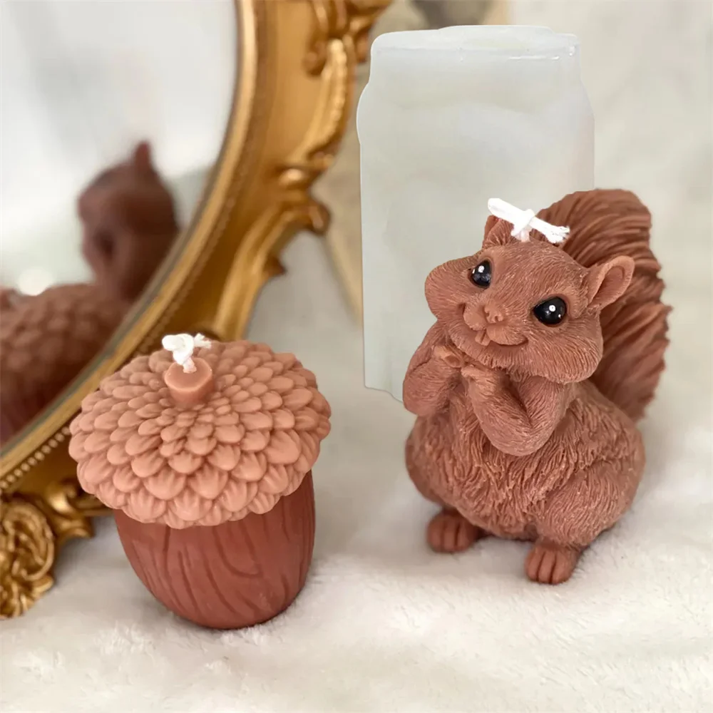 Cute Squirrel Candle Silicone  - Soap Making Scents recension och pris